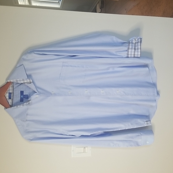 Egara Other - Egara Mens light blue longsleeve casual dress shirt large